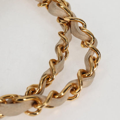 Chanel Vintage Grand Shopping Tote Quilted Calfskin, GOLD, LEATHER, Tote bag