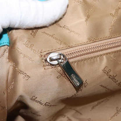 Salvatore Ferragamo Gancini Shoulder Bag Leather, BEIGE, LEATHER, Shoulder bag