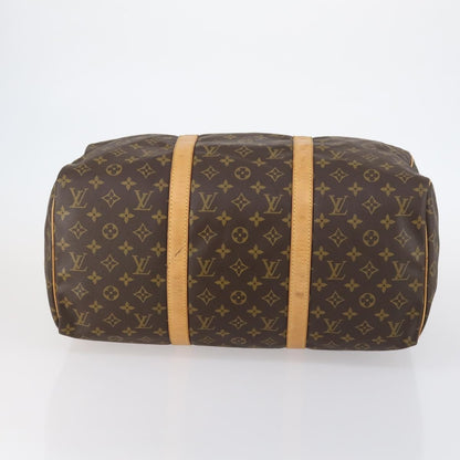 Louis Vuitton Sac Souple Handbag Monogram Canvas, BROWN, CANVAS, Travel bag