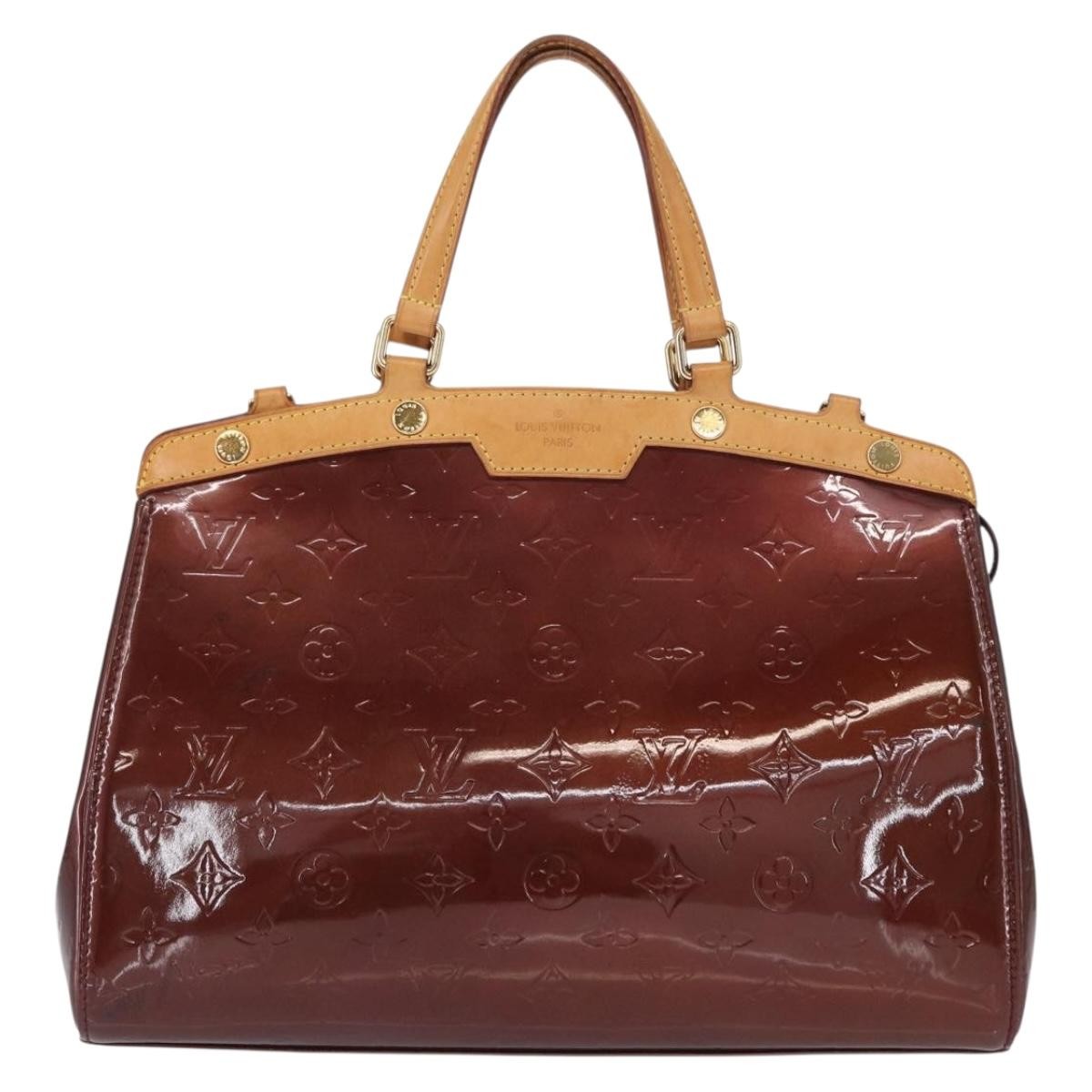 Louis Vuitton Blair Monogram vernis, RED, PATENT_LEATHER, Handbag