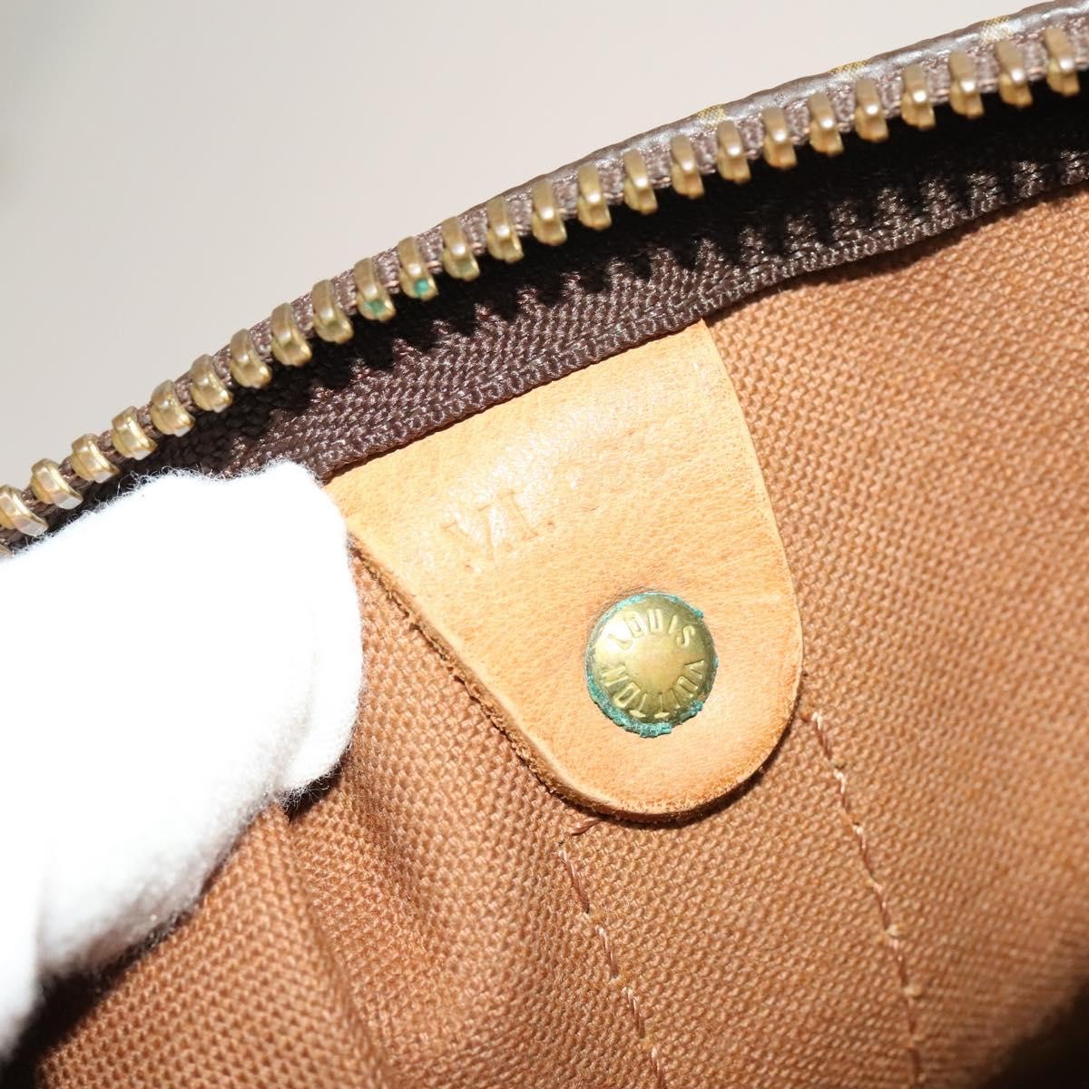 Louis Vuitton Keepall Bandouliere Bag Monogram Canvas, BROWN, CANVAS, Travel bag