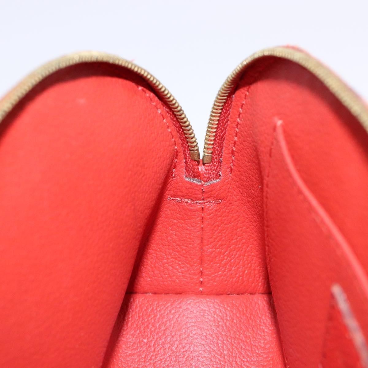 Louis Vuitton Cosmetic Pouch Monogram Empreinte Leather, RED, LEATHER, Toiletry Case