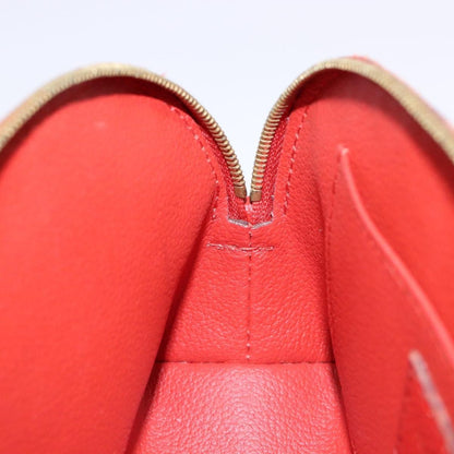 Louis Vuitton Cosmetic Pouch Monogram Empreinte Leather, RED, LEATHER, Toiletry Case