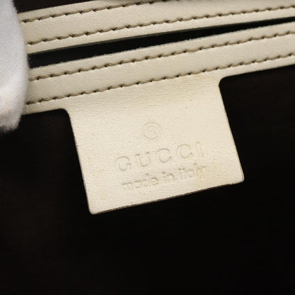 Gucci Plus Tote GG Coated Canvas with Leather, BEIGE, CANVAS, Tote bag
