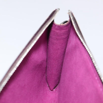 Louis Vuitton Pochette Accessoires Epi Leather, PURPLE, LEATHER, Clutche & pouche