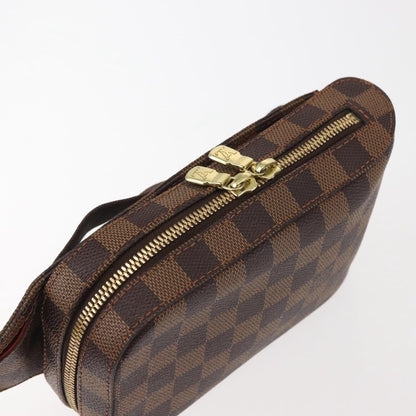 Louis Vuitton Geronimos Waist Bag Damier, BROWN, CANVAS, Shoulder bag