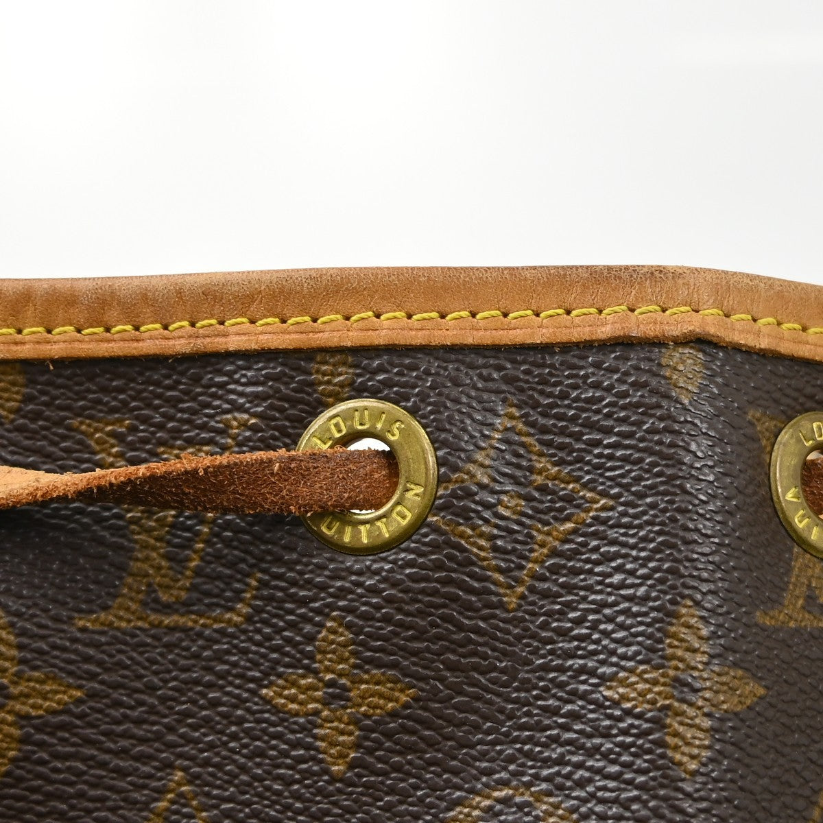 Louis Vuitton Vintage Montsouris Backpack Monogram Canvas, Brown, Canvas, Backpack