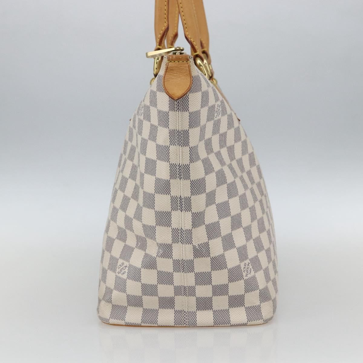 Louis Vuitton Saleya Handbag Damier, WHITE, CANVAS, Tote bag