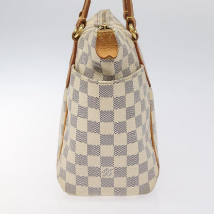 Louis Vuitton Totally Handbag Damier, WHITE, CANVAS, Tote bag