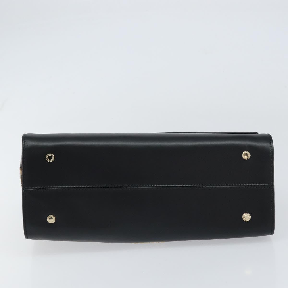 Bvlgari Serpenti Scaglie Day Bag Leather, BLACK, LEATHER, Handbag