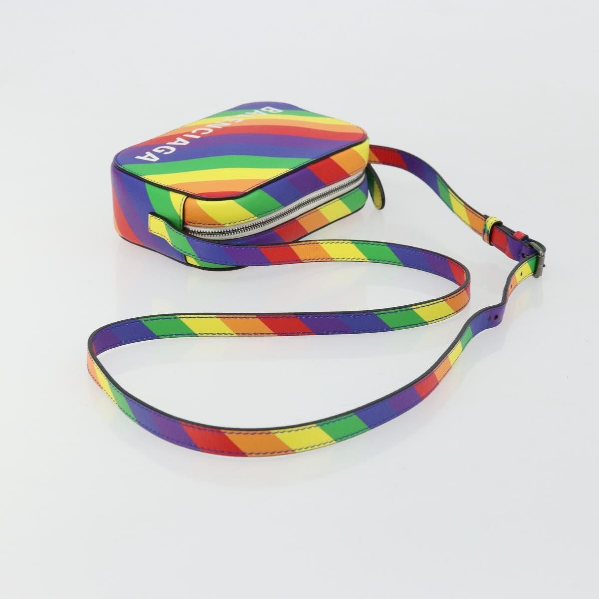 Balenciaga Everyday Camera Bag Leather, Multicolour, Leather, Shoulder Bag
