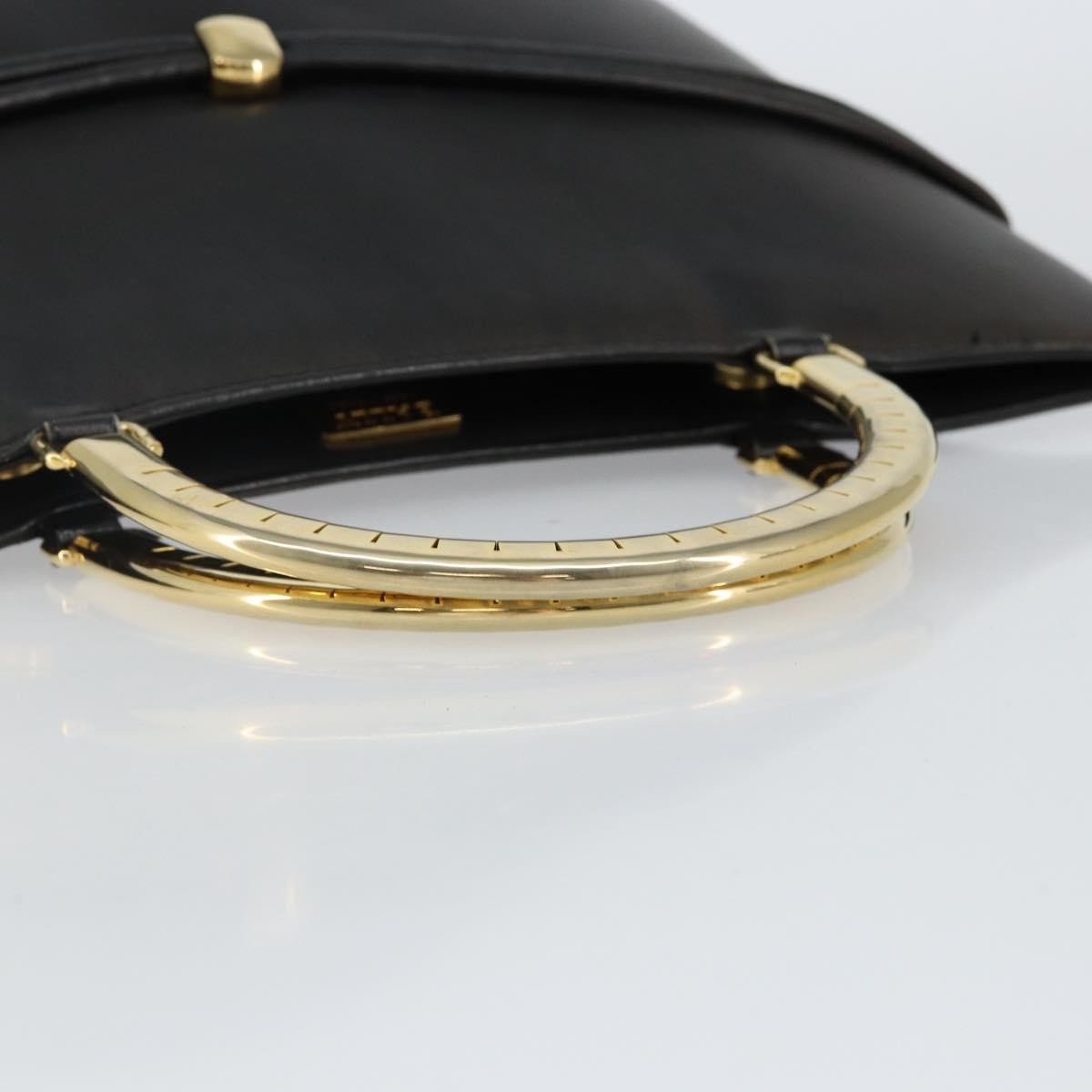 Bally Handbag Leather, BLACK, LEATHER, Handbag