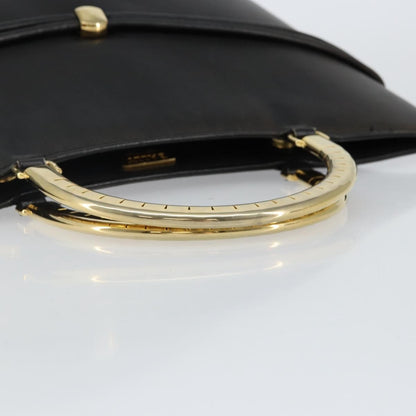 Bally Handbag Leather, BLACK, LEATHER, Handbag