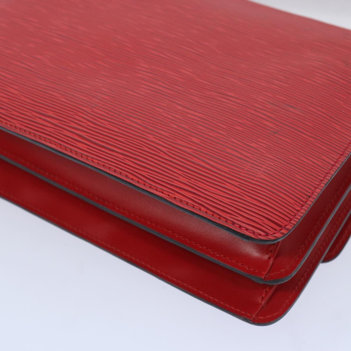 Louis Vuitton Friedland Shoulder Bag Epi Leather, RED, LEATHER, Shoulder bag