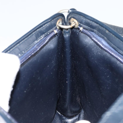 Christian Dior Vintage Trotter Shoulder Bag Canvas, NAVY, CANVAS, Shoulder bag