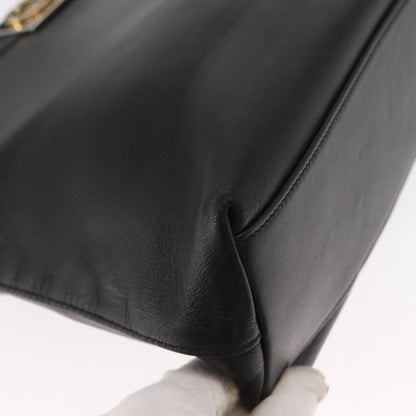Gucci Linea Matisse Interlocking G Top Handle Tote Leather, BLACK, LEATHER, Shoulder bag