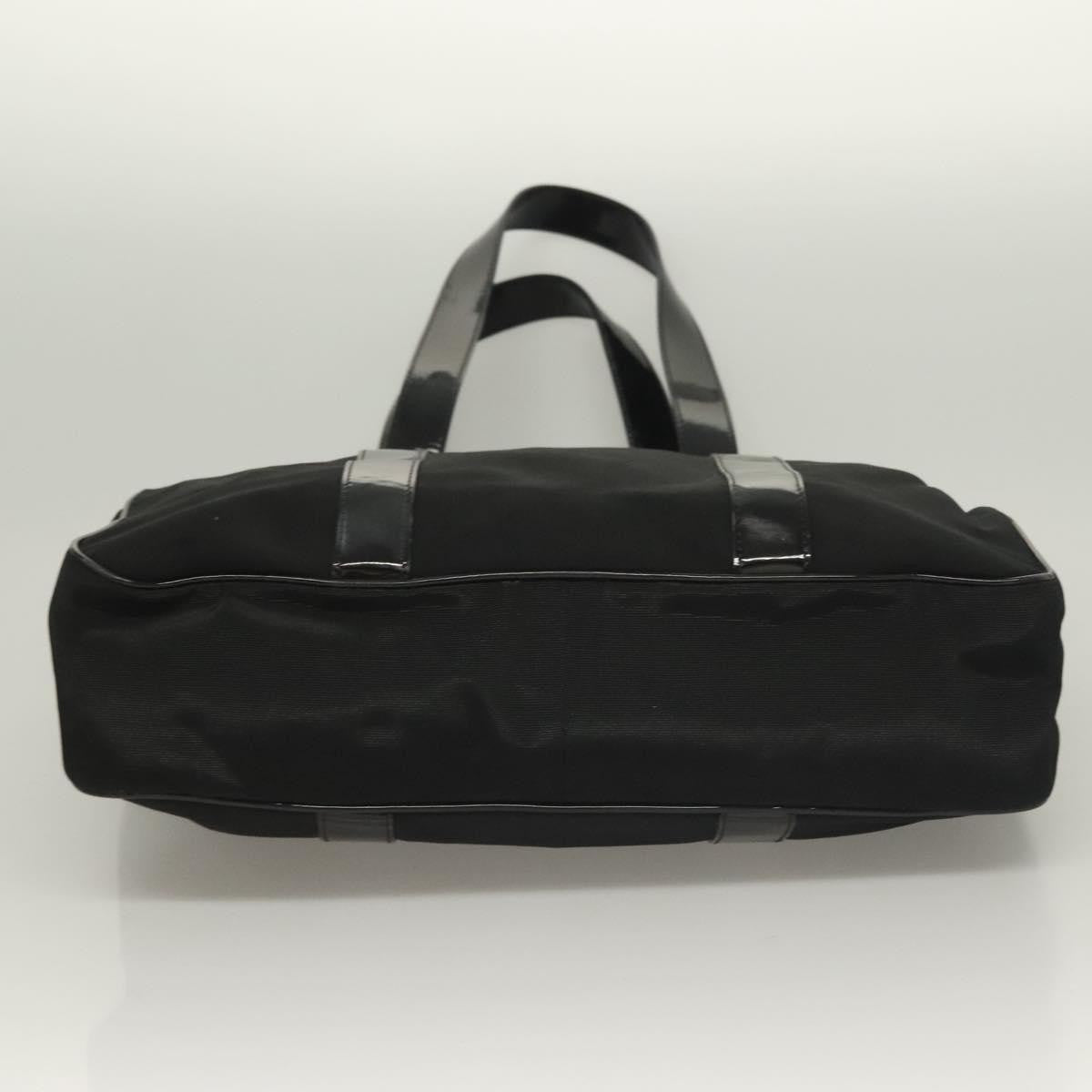 Salvatore Ferragamo Vala tote Nylon, Black, Nylon, Tote Bag