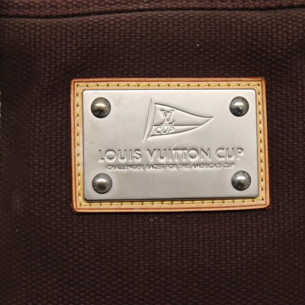 Louis Vuitton Antigua Tote Canvas, BROWN, CANVAS, Tote bag