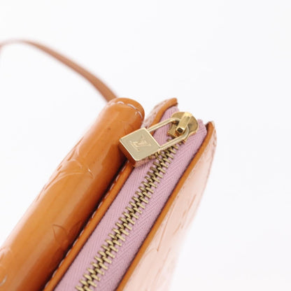 Louis Vuitton Mott Handbag Monogram Vernis, PINK, PATENT_LEATHER, Clutche & pouche