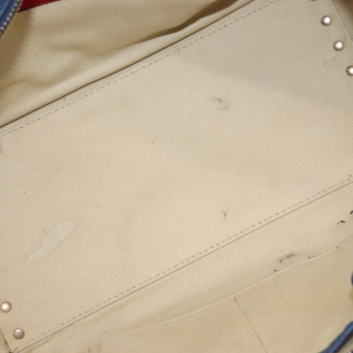 Valentino Garavani Rockstud Tote Rigid Leather, BLUE, LEATHER, Handbag