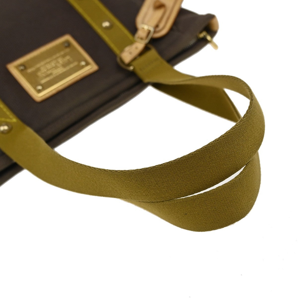 Louis Vuitton Antigua Tote Canvas, BROWN, CANVAS, Tote bag