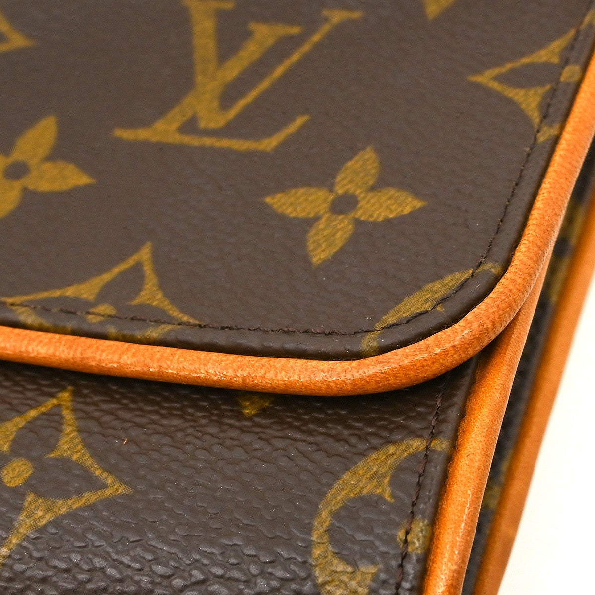 Louis Vuitton Twin Handbag Monogram Canvas, Brown, Canvas, Clutch