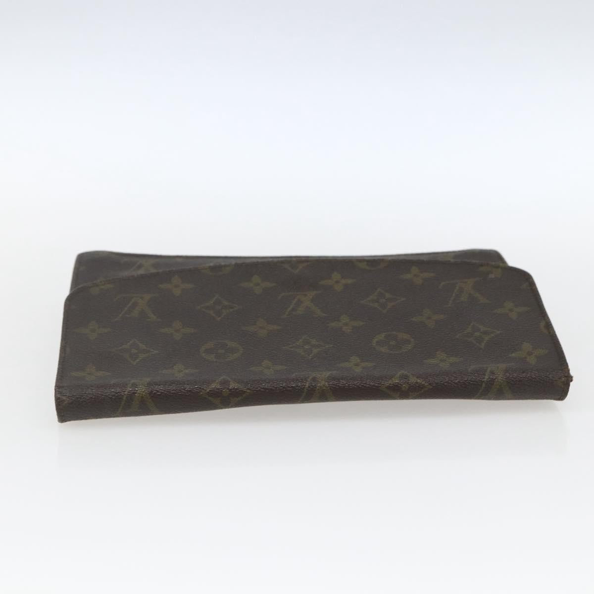 Louis Vuitton Pochette Rabat Monogram Canvas, BROWN, CANVAS, Clutche & pouche