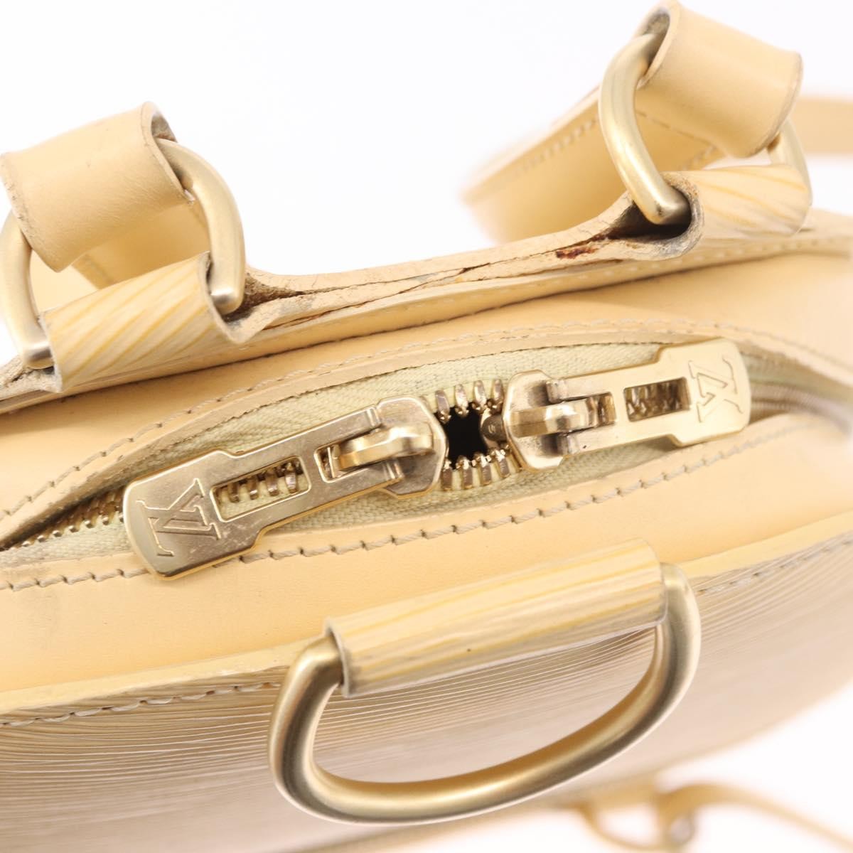 Louis Vuitton Mabillon Backpack Epi Leather, Beige, Leather, Backpack