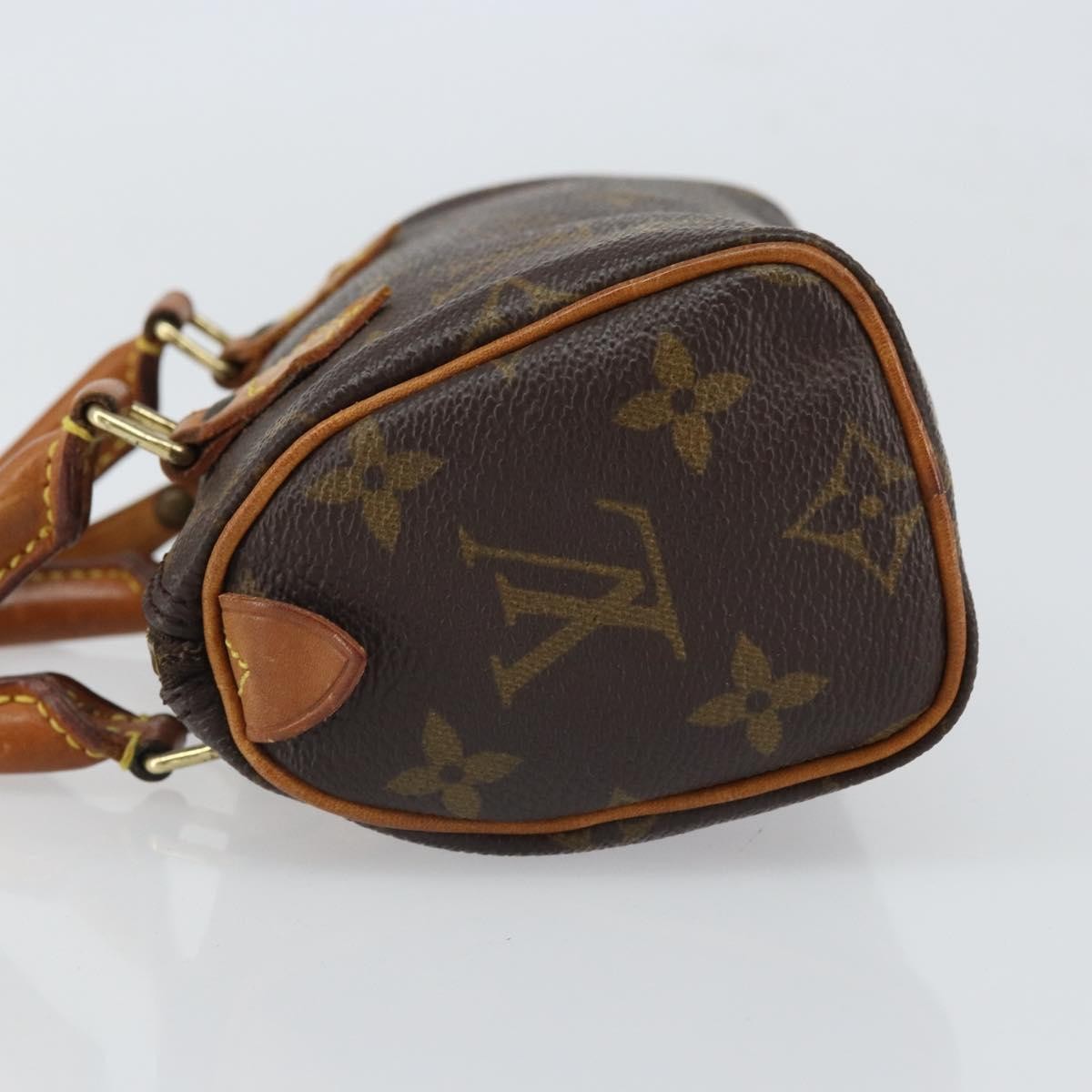 Louis Vuitton Speedy Mini HL Handbag Monogram Canvas, BROWN, CANVAS, Handbag