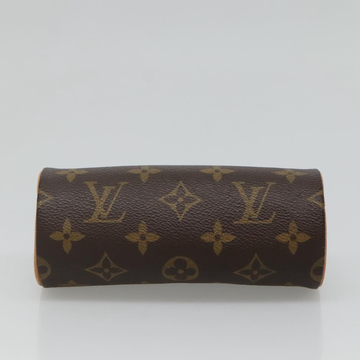 Louis Vuitton Papillon Pochette Monogram Canvas, BROWN, CANVAS, Handbag