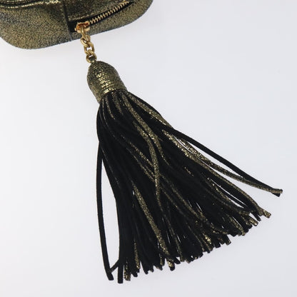 Saint Laurent Classic Monogram Blogger Crossbody Bag Leather, GOLD, LEATHER, Crossbody bag