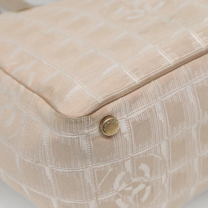 Chanel Travel Line Tote Nylon, BEIGE, NYLON, Tote bag