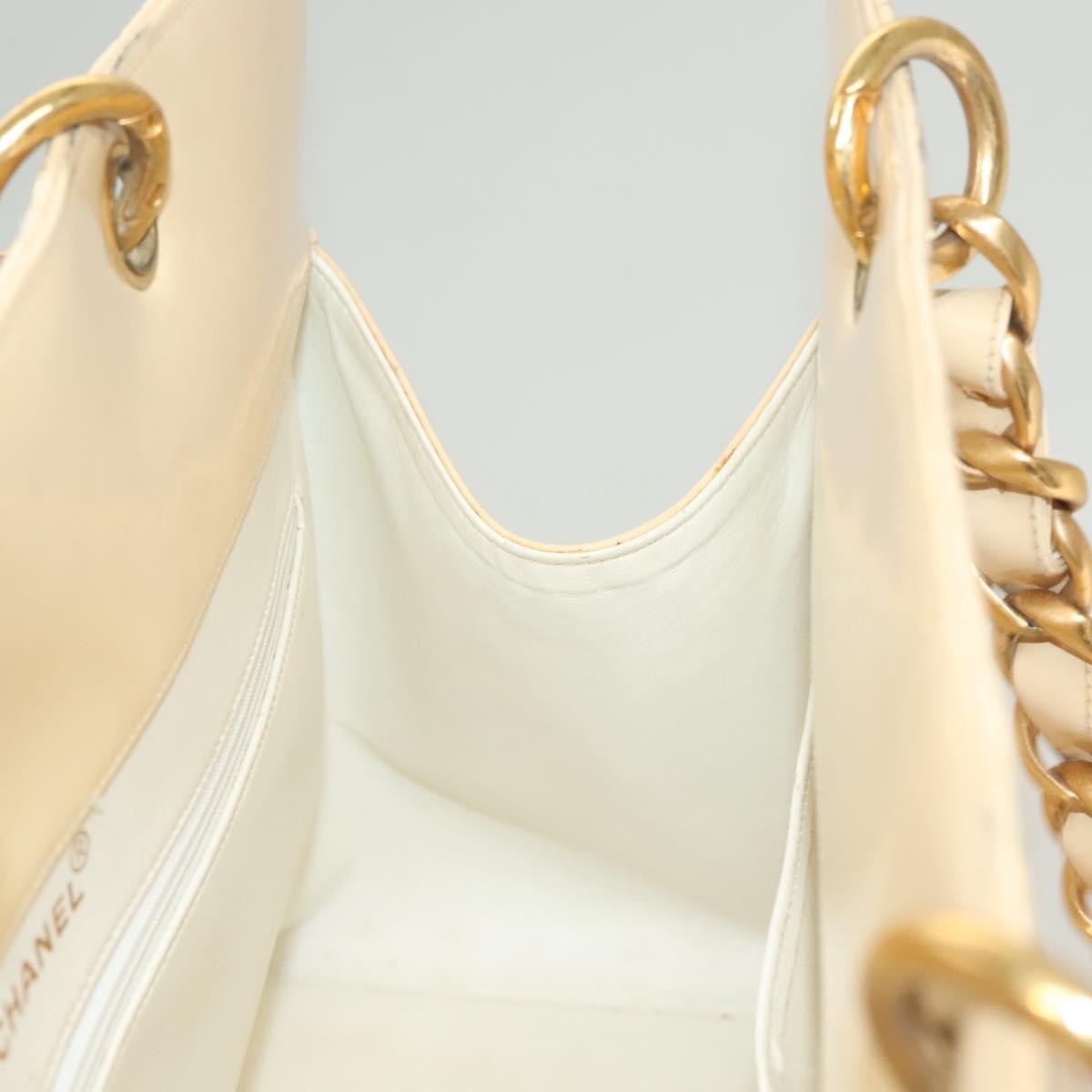 Chanel Grand Shopping Tote Quilted Patent, BEIGE, PATENT_LEATHER, Tote bag