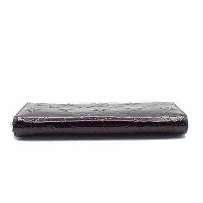 Louis Vuitton Zippy Compact Wallet Monogram Vernis, BURGUNDY, PATENT_LEATHER, Wallets