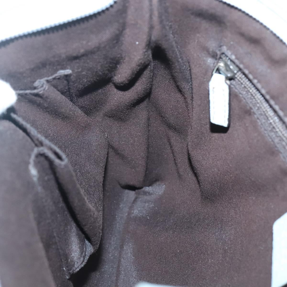 Gucci Vintage Flat Messenger Bag GG Canvas, BLUE, CANVAS, Shoulder bag