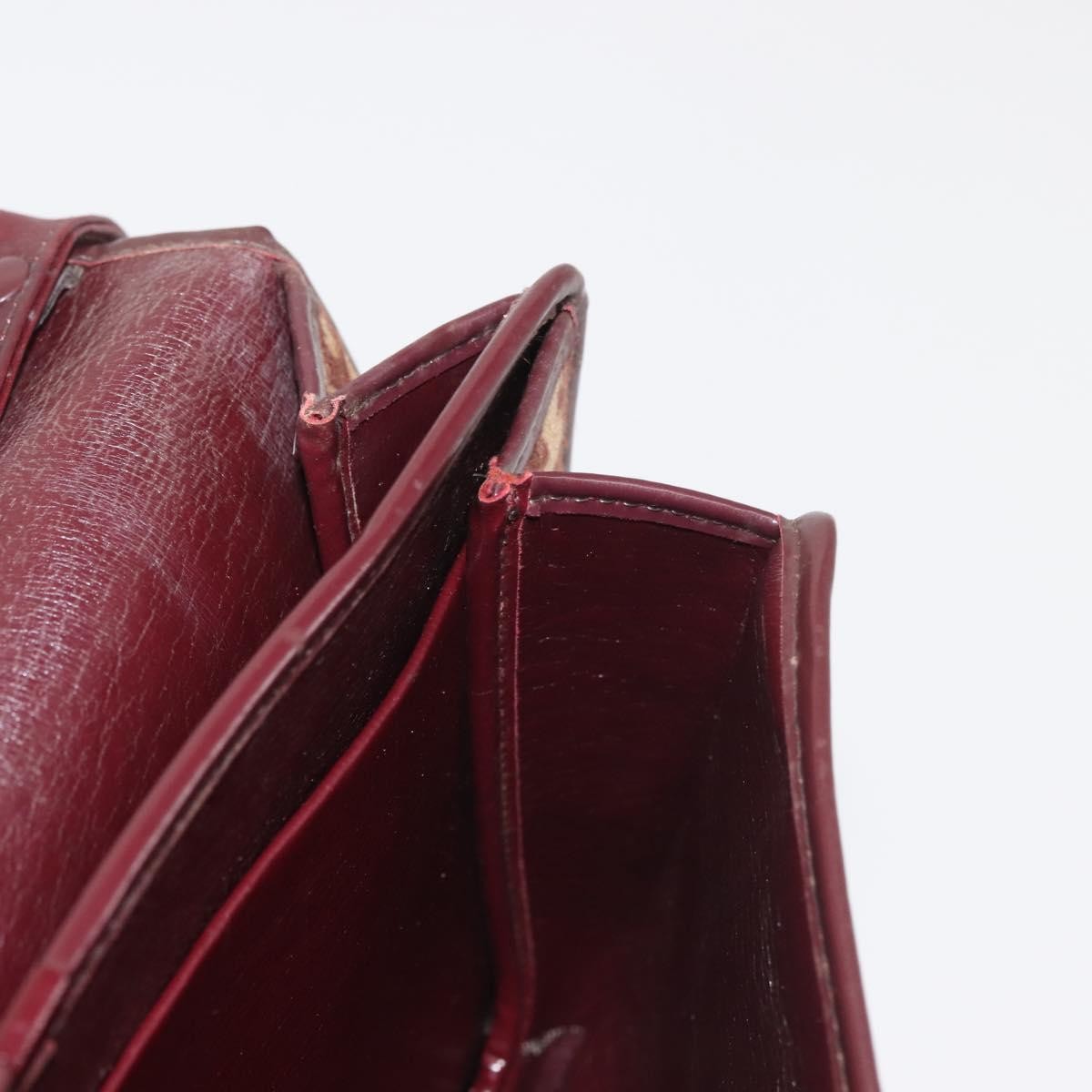 Christian Dior Vintage Trotter Flap Shoulder Bag Canvas, RED, CANVAS, Shoulder bag