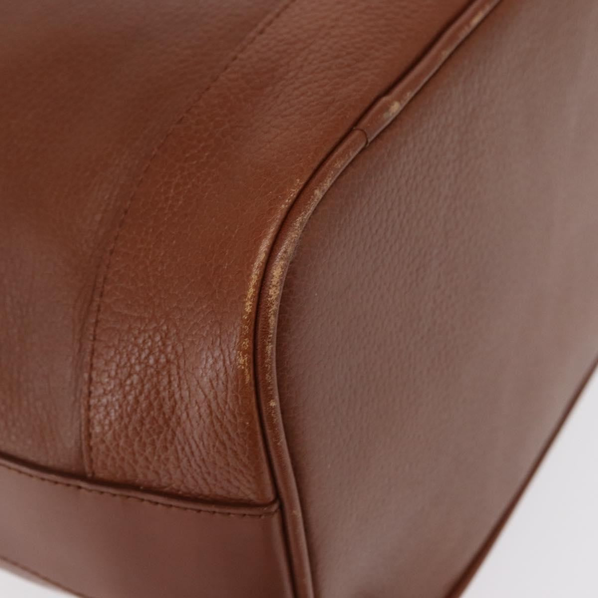 Burberry Vintage Shoulder Bag Leather, BROWN, LEATHER, Shoulder bag