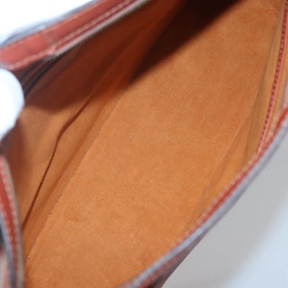 Louis Vuitton Lussac Handbag Epi Leather, BROWN, LEATHER, Shoulder bag