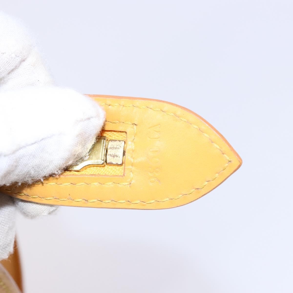 Louis Vuitton Saint Jacques Handbag Epi Leather, YELLOW, LEATHER, Handbag