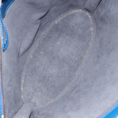 Louis Vuitton Saint Jacques Handbag Epi Leather, BLUE, LEATHER, Handbag