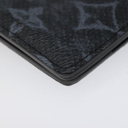 Louis Vuitton Pocket Organizer Limited Edition Monogram Canvas, BLACK, CANVAS, Clutche & pouche