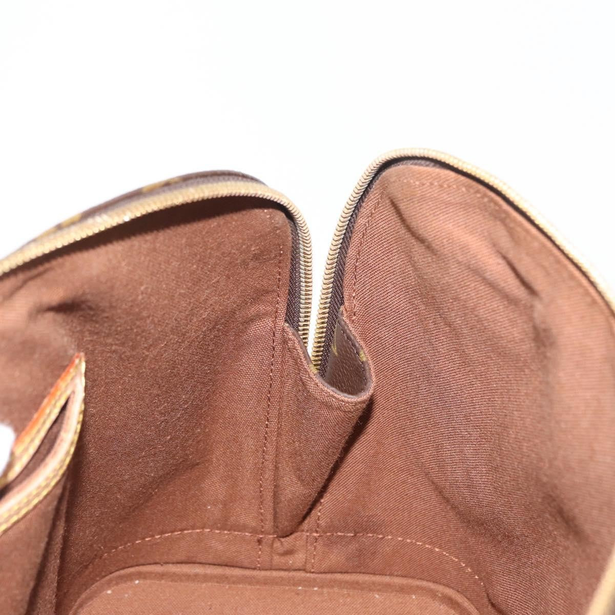 Louis Vuitton Alma Handbag Monogram Canvas, BROWN, CANVAS, Handbag