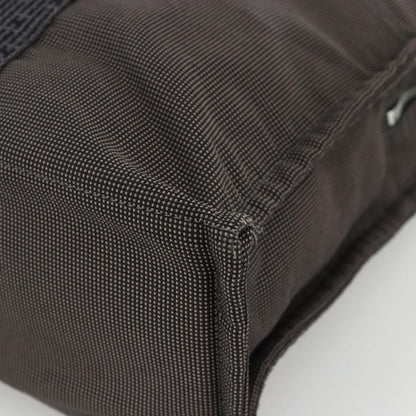 Hermes Fourre-tout Herline Canvas, Gray, Canvas, Tote Bag