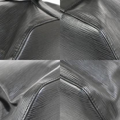 Louis Vuitton Sac a Dos Drawstring Backpack Epi Leather, BLACK, LEATHER, Backpack