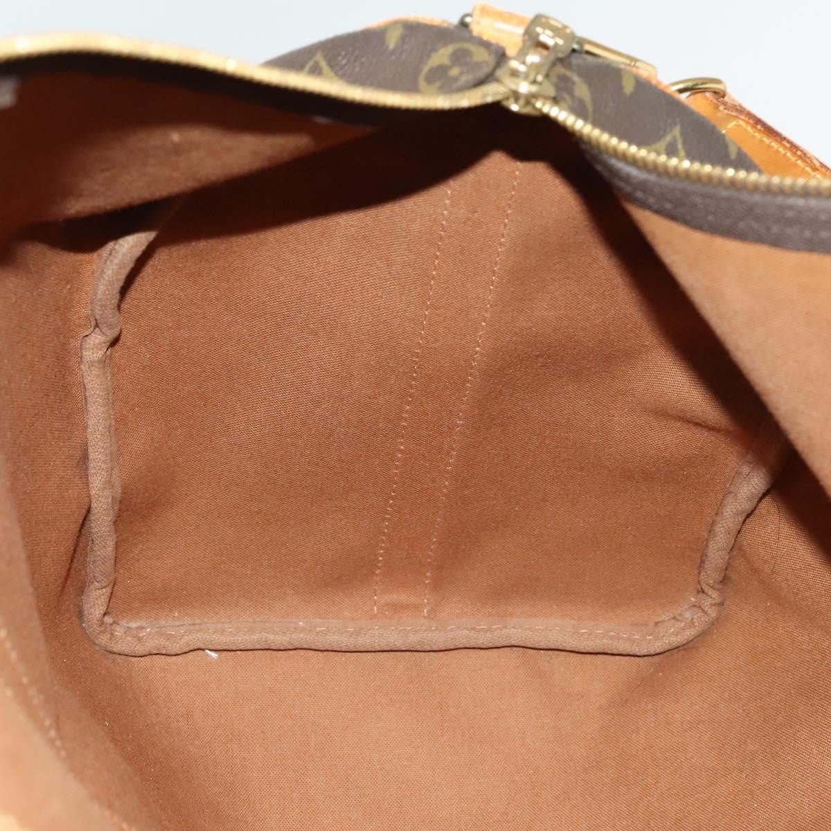 Louis Vuitton Keepall Bandouliere Bag Monogram Canvas, BROWN, CANVAS, Travel bag