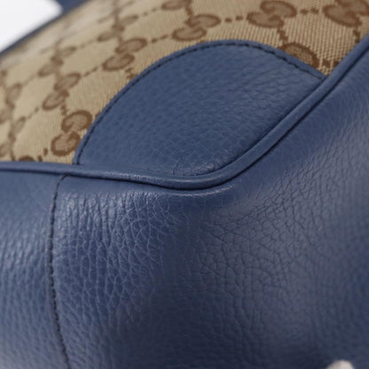Gucci Bree Convertible Tote GG Canvas with Leather, Beige, Canvas, Tote Bag