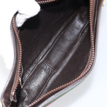 Gucci Sherry line shoulder bag Leather, BROWN, LEATHER, Shoulder bag