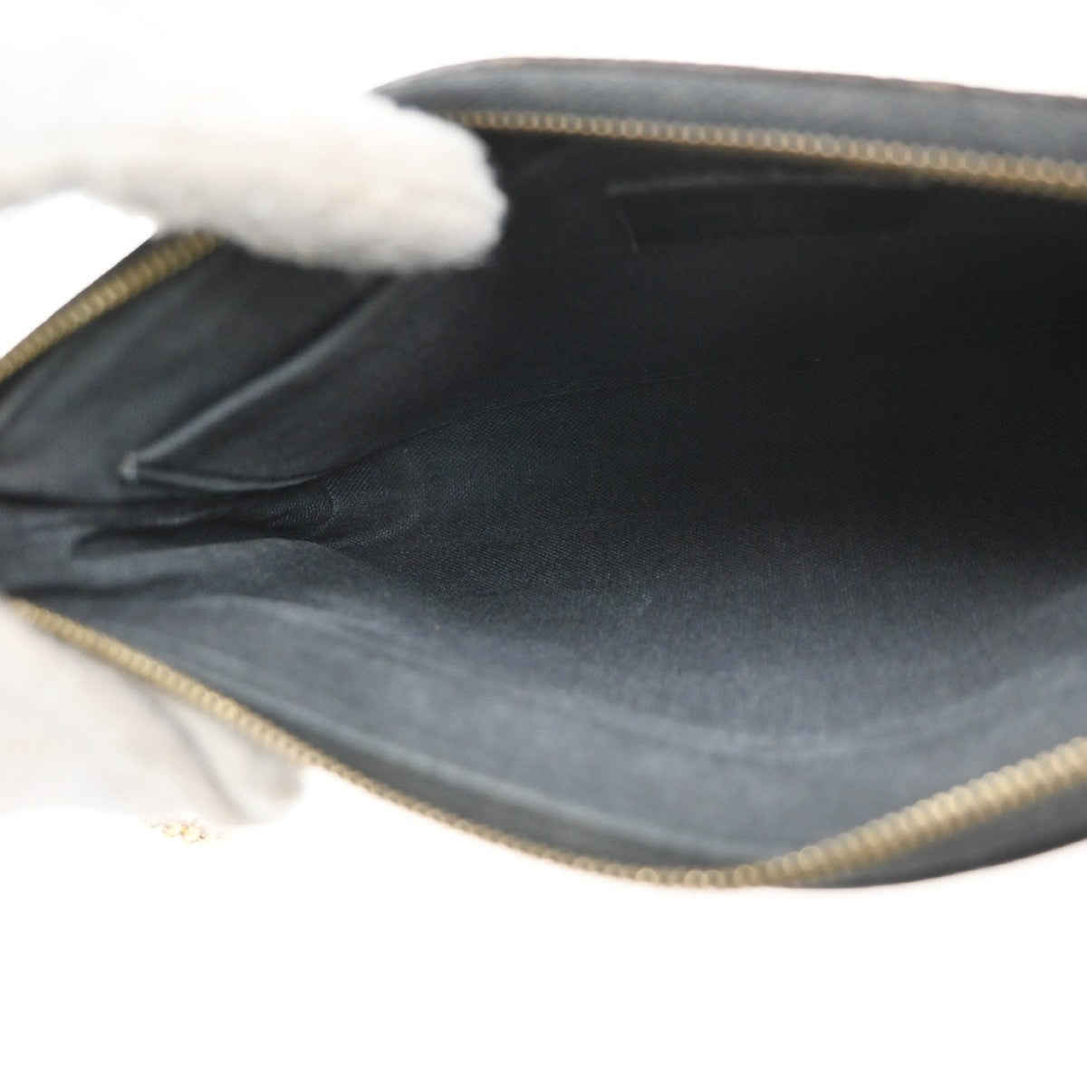 Louis Vuitton Pallas Clutch Monogram Canvas with Leather, BROWN, CANVAS, Clutche & pouche