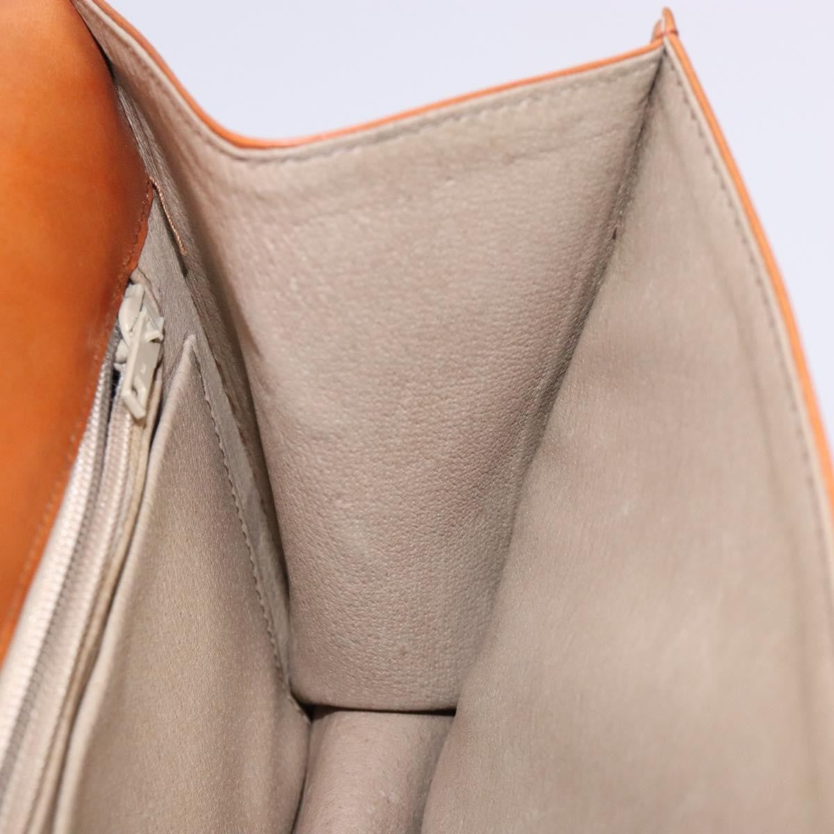 Loewe Anagram handbag Leather, BROWN, LEATHER, Handbag