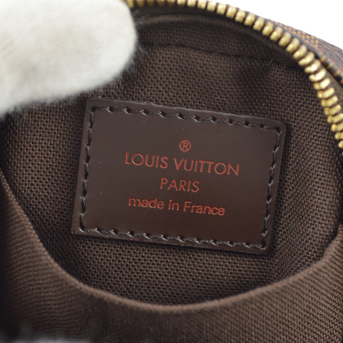 Louis Vuitton Etui Okapi Camera Case Damier, BROWN, CANVAS, Shoulder bag